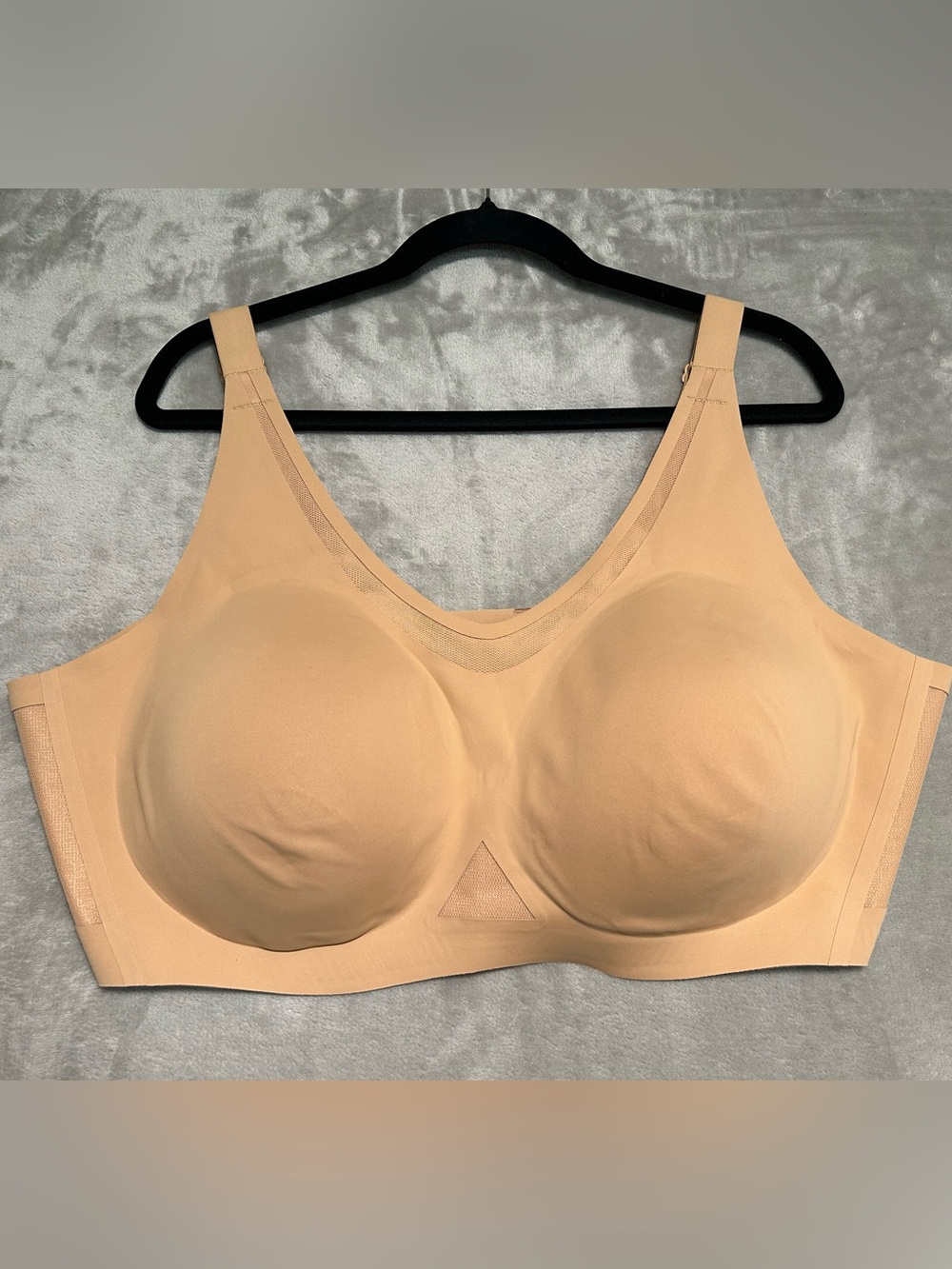 Honeylove Crossflex Cloudfuse Wireless Bra Women’s 3X Nude